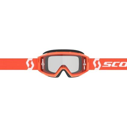 Masque cross Scott PRIMAL 2027 - Orange / Blanc