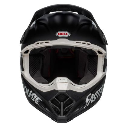 Casque cross Bell MOTO-9 MIPS Fasthouse Signia Black/White Mat 2022