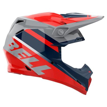 Casque cross Bell MOTO-9 MIPS Prophecy Infrared/Navy/Gray Gloss 2021