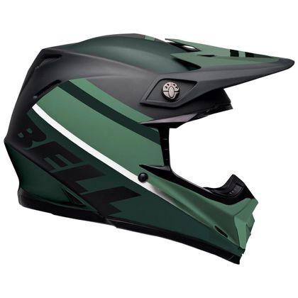 Casco de motocross Bell MOTO-9 MIPS Prophecy Black/Dark Green Mat 2021