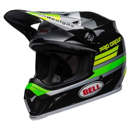 Casque cross Bell MX-9 MIPS PC 2020 Black/Green 2021
