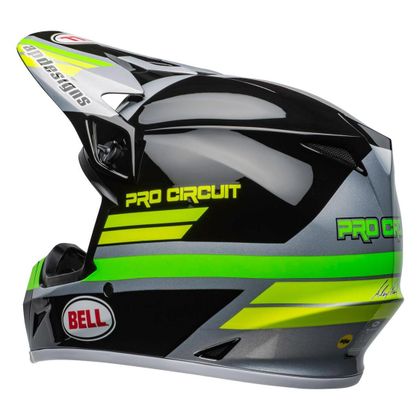 Casque cross Bell MX-9 MIPS PC 2020 Black/Green 2021