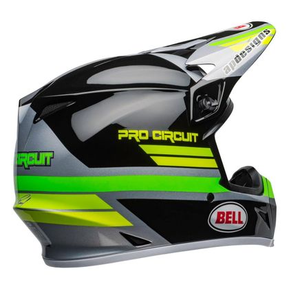 Casque cross Bell MX-9 MIPS PC 2020 Black/Green 2021