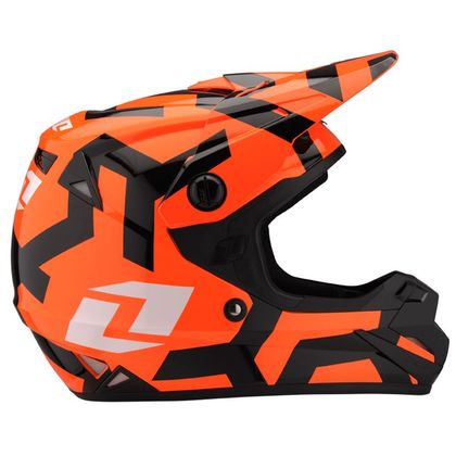 One Industries KID ATOM BLACK ORANGE Cross-Helm
