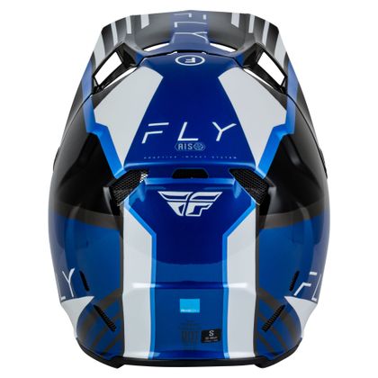 Casque cross Fly FORMULA CC - STRIKE 2026 - Noir / Bleu