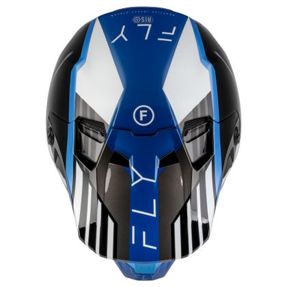 Casque cross Fly FORMULA CC - STRIKE 2026 - Noir / Bleu
