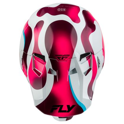 Fly FORMULA CC - VIBE 2026 Cross-Helm - Weiß / Pinke