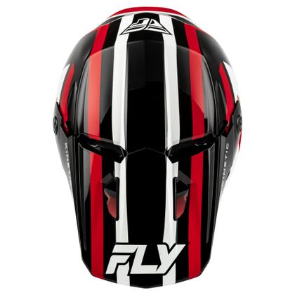Casque cross Fly KINETIC - SYNC 2026 - Noir / Rouge