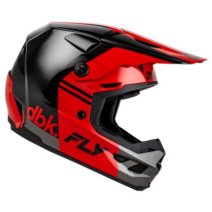 Casque cross Fly KINETIC - DBK 27 2026 - Noir / Rouge