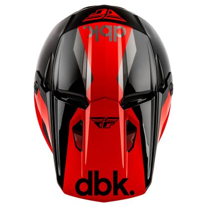 Casque cross Fly KINETIC - DBK 27 2026 - Noir / Rouge