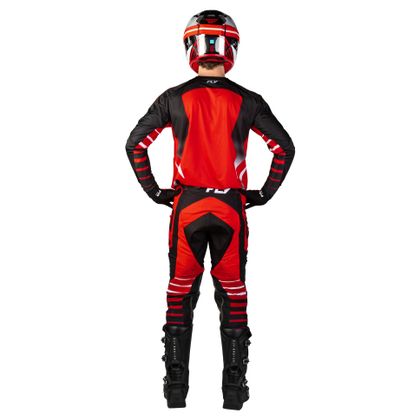 Fly EVOLUTION DST BOLT 2027 Crosshemd - Rot / Schwarz