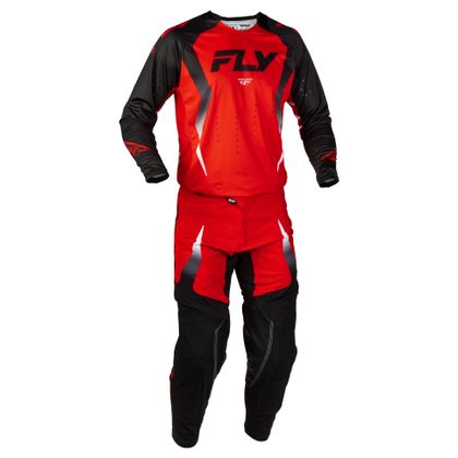 Fly EVOLUTION DST BOLT 2027 Cross-Hose - Rot / Schwarz