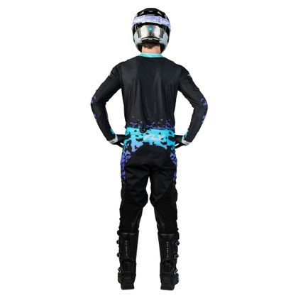Camisola de motocross Fly LITE - FLAKE 2026 - Preto / Cinza