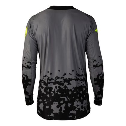 Camisola de motocross Fly LITE - FLAKE 2026 - Cinza / Amarelo