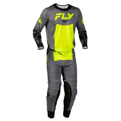 Fly LITE - FLAKE 2026 Cross pants - Grey / Yellow