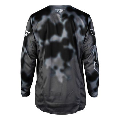 Maillot cross Fly KINETIC - BLUR 2026 - Noir / Gris