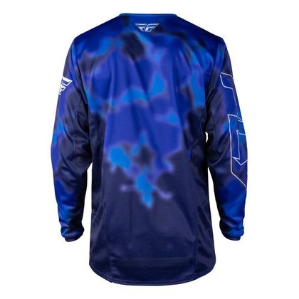 Camisola de motocross Fly KINETIC - BLUR 2026 - Azul / Azul