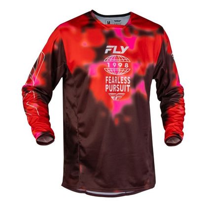 Camisola de motocross Fly KINETIC - BLUR 2026 - Vermelho Ref.: FL1982 