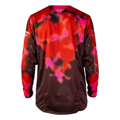 Camisola de motocross Fly KINETIC - BLUR 2026 - Vermelho