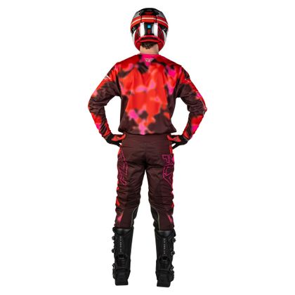 Camisola de motocross Fly KINETIC - BLUR 2026 - Vermelho