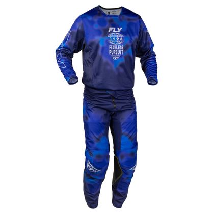 Fly KINETIC - BLUR 2026 Cross pants - Blue / Blue