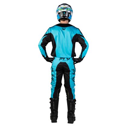 Camisola de motocross Fly KINETIC - FADE 2026 - Azul / Preto