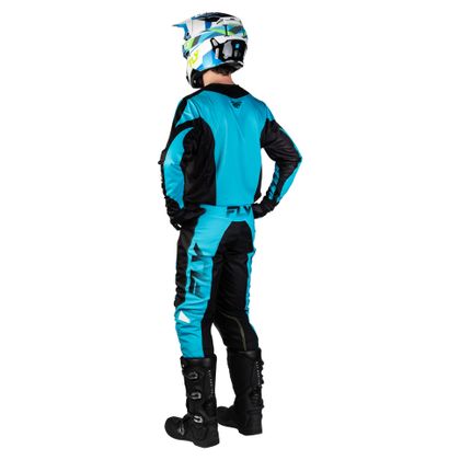 Camisola de motocross Fly KINETIC - FADE 2026 - Azul / Preto