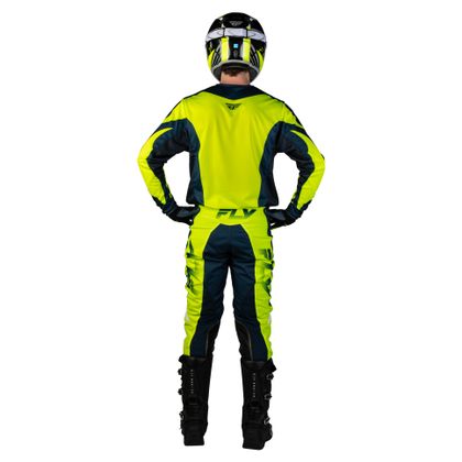 Camisola de motocross Fly KINETIC - FADE 2026 - Amarelo