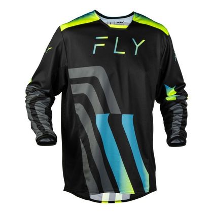 Camisola de motocross Fly KINETIC - VOLT 2026 - Preto Ref.: FL1996 