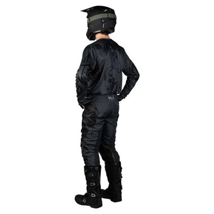 Maillot cross Fly KINETIC - DARK SERIES 2026 - Gris / Noir