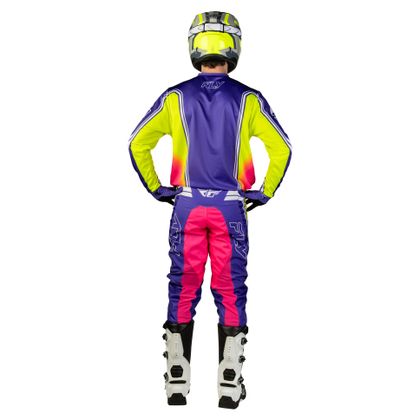 Fly F16 RAZE 2026 Cross jersey - Purple/Red/Yellow