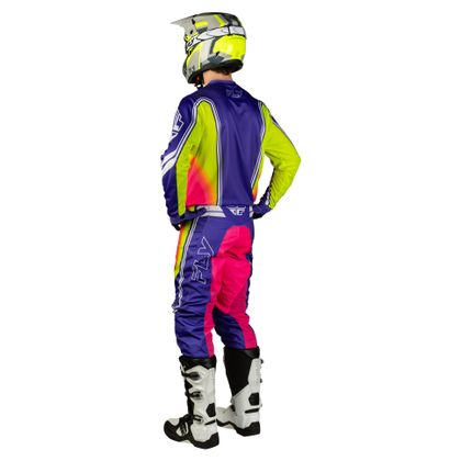 Fly F16 RAZE 2026 Cross jersey - Purple/Red/Yellow