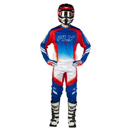 Fly F16 RAZE 2026 Cross jersey - Red / Blue