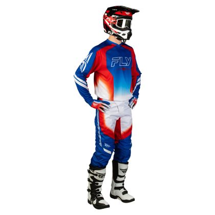 Fly F16 RAZE 2026 Cross jersey - Red / Blue
