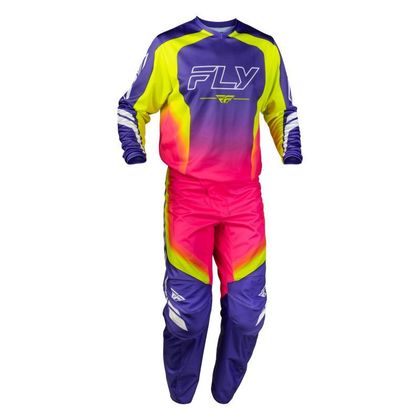 Fly F16 RAZE 2026 Cross pants - Purple/Red/Yellow
