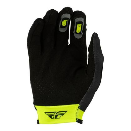 Gants cross Fly LITE FLAKE 2026 - Gris / Jaune