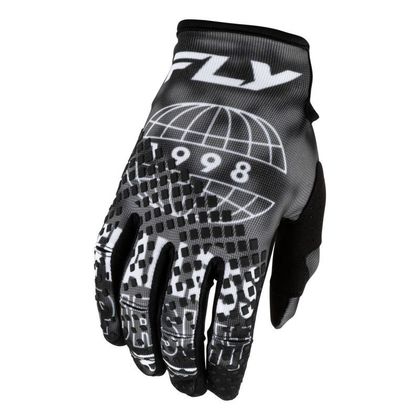 Gants cross Fly KINETIC BLUR 2026 - Noir / Gris Ref : FL2030 
