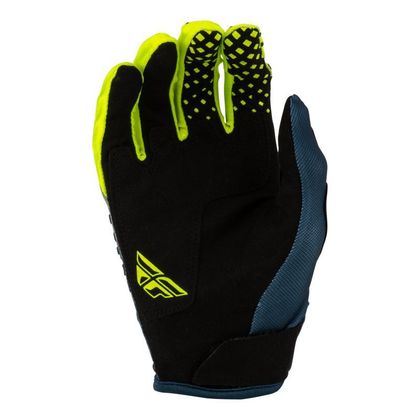 Gants cross Fly KINETIC FADE 2026 - Bleu / Jaune