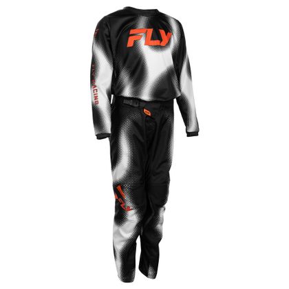 Pantalon cross Fly KINETIC - TORCH - ENFANT - Noir / Blanc