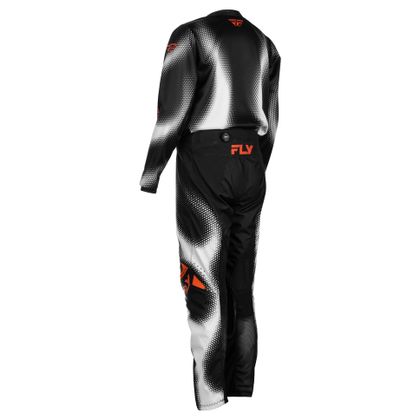 Pantalon cross Fly KINETIC - TORCH - ENFANT - Noir / Blanc