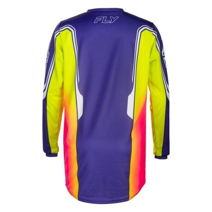 Maillot cross Fly F-16 - RAZE - ENFANT - Purple/Red/Yellow