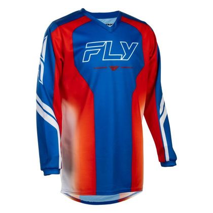 Maillot cross Fly F-16 - RAZE - ENFANT - Rouge / Bleu Ref : FL2061 