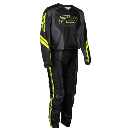 Pantalon cross Fly F-16 - RAZE - ENFANT - Noir / Gris
