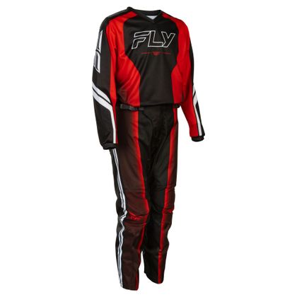 Pantalon cross Fly F-16 - RAZE - ENFANT - Noir / Rouge