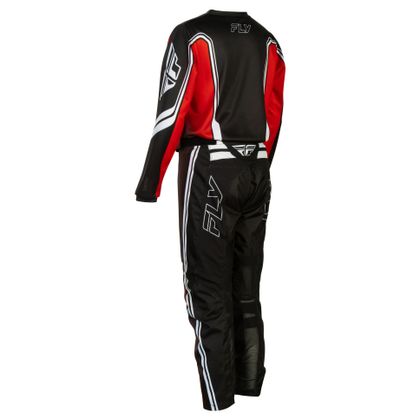 Pantalon cross Fly F-16 - RAZE - ENFANT - Noir / Rouge
