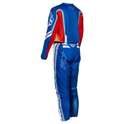 Pantalon cross Fly F-16 - RAZE - ENFANT - Rouge / Bleu