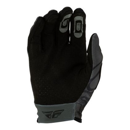 Gants cross Fly LITE - DARK SERIES - ENFANT - Gris / Noir