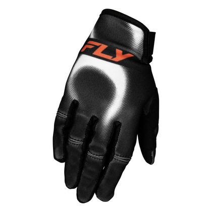 Gants cross Fly KINETIC - TORCH - ENFANT - Noir / Blanc Ref : FL2070 