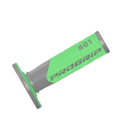 Puños del manillar Progrip MX 801 universal - Gris / Verde