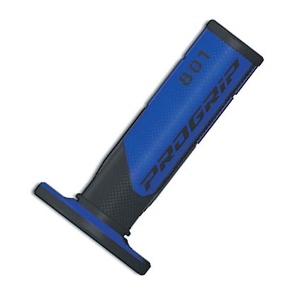 Puños del manillar Progrip MX 801 universal - Negro / Azul